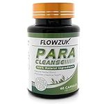 Organic Wormwood Clove and Black Walnut Gut Support Colon Detox for Humans Health Intestinal Strong Natural Cleanse by Flowzuk Capsules