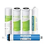 APEC Water Systems FILTER-MAX-ES100 100 GPD High Capacity Complete Replacement Filter Set for Essence Series Reverse Osmosis Water Filter System Stage 1-5