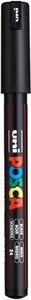 Posca PC1M 0.7mm Ultra Fine Bullet Tip Marker, Black