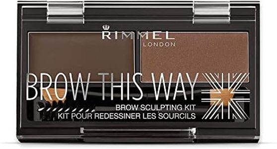 Rimmel London Brow This Way Eyebrow Sculpting Kit #003 - Dark Brown