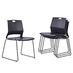 Sidanli Stacking Chairs Stackable W