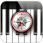 Piano Chords Compass - learn the chord notes & play them