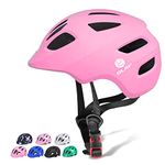 GLAF Baby Bike Helmet Toddler Infant Helmet for Kids 1+ Years Old Girls Boys Toddlers Youth Helmet Ventilation Adjustable Helmet Skateboard Safety Cycling Helmet (Matte Pink, XS)