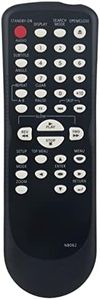 NB062UD Replaced Remote fit for MAGNAVOX DVD Player MWD200F RSMWD200F MWD200G