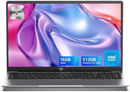 ACEMAGIC 2025 TX15 Ordinateur Portable Boîtier Métallique Nouveau Processeur N150 (Jusqu'à 3,60 GHz) 16 Go Ram DDR4 512 Go SSD PC Portable 15,6 Pouces FHD, Wi-FI, BT5.0, 3*USB 3,2, Type C