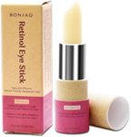 0.5% Retinol Eye Stick, Eye Brightener Balm, Retinol Eye Cream With Hyaluronic Acid, For Dark Circle and Puffiness, Visible Results in 1-2 Weeks, Anti Aging Under Eye Cream for Wrinkles and Bags Reduces Fine Lines (3G Retinol Eye Stick)