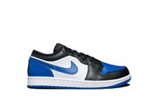 Jordan Men Trainer Sneaker, White/Royal Blue-black-white, 10