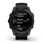 Garmin epix Gen 2, Premium Active smartwatch, Health and Wellness Features, Touchscreen AMOLED Display, Adventure Watch with Advanced Features, Black Titanium