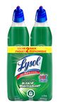 Lysol Toilet Bowl Cleaner, Bleach, For Cleaning and Disinfecting, Stain Removal, 10x cleaning actions, 1420ml, Pack of 2 (2 x 710ml)