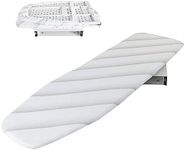 Nisorpa Pull Out Ironing Board 180° Rotatable Ironing Board Built In Ironing Board Fold Away Drawer Ironing Board with Heat Resistant Cover 95.6 x 30cm