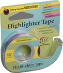 Lee Products Co. 1/2-Inch Wide 720-Inch Long Removable Highlighter Tape, Economy Size with Refillable Dispenser, Purple (13980)