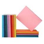 EUSOAR Softcover Pocket Notebook, A6 24 Pack 3.9" x 5.5" 60 Pages Lined Kraft Notebooks Journal, Mini Lined Memo Notepad Travel Journal Sketchbook, Office Subject Writing Diary Notebooks