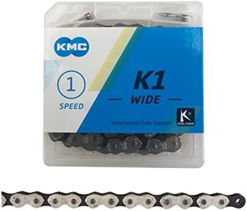 KMC, K1, Chain, Speed: 1, 1/8'', Links: 112, Black
