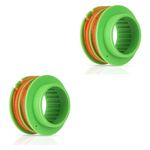 Eyoloty 2 Pack AS1300 Replacement Trimmer Spool Line 0.095'' 17Ft Compatible with EGO 15-Inch ST1500 ST1500-S String Trimmer Weed Eater,AS1300 Auto-Feed Twist Dual Line for EGO