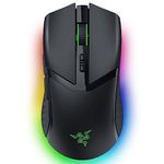 Razer Cobra Pro Wireless Gaming Mouse: 10 Customizable Controls - Chroma RGB Lighting - 30K Optical Sensor - Gen-3 Optical Switches - 2.4GHz, Bluetooth & USB Type C - Up to 170 Hr Battery - Black