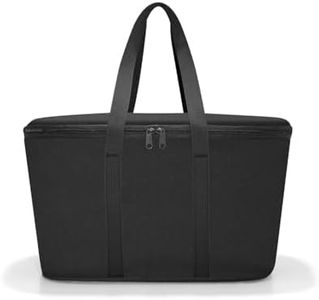 reisenthel coolerbag in Schwarz – Kühltasche aus hochwertigem Polyestergewebe – Ideal für das Picknick, den Einkauf und unterwegs