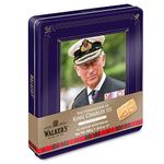 Walker's Shortbread King Charles III Limited Edition Coronation Tin, Pure Butter Shortbread Cookies 300g