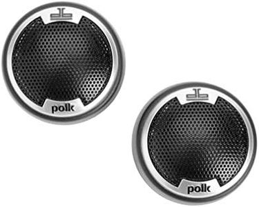 Polk Audio DB1001 1-Inch Silk/Polymer Composite Dome Tweeters (Pair, Black)