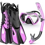 WONDSY Mask Fin Snorkel Set, Snorke