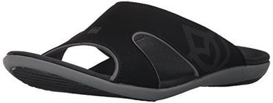 Spenco Kholo Slide Sandal - Black/Black, 10.5UK (45EU)