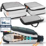 Compression Packing Cubes for Travel - Safe Space with Compression Bags for Travel - Travel and Camping Essentials - Travel Compression Packing cubes - Travel Compression Packing Cubes