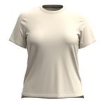 Smartwool Women's Merino Wool Perfect Crew Short Sleeve Tee (Regular Fit), Almond, XL