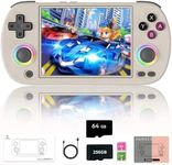 NULA RG40XX H Retro Handheld Game Console, Built in 16000+Games 64G+256G with RGB Lighting, 4.0-inch IPS Screen Linux System Arcade ARM Cortex-A53, Support Bluetooth 5G WIFI Battle