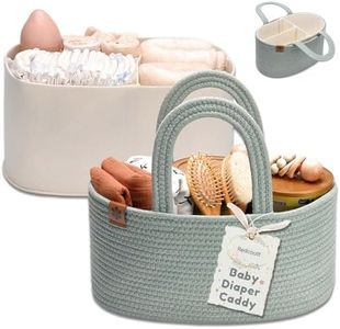 Redcoutt Organizador de pañales para bebé, organizador de pañales para bebé, organizador para cambiar pañales, regalo para baby shower, organizador de coche, organizador de cambiador, bolsa de pañales