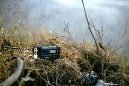 Sangean MMR-99 Emergency Radio – Crank, Solar, DAB+, Dark Blue