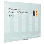 Magnetic Glass Dry Erase Board - Wh
