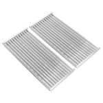 WEBROIL Grill Emitter Plate for CharBroil Performance TRU-Infrared/Amplifire 2 Burner 463633316 463655621,Cooking Grates Replacement for Charbroil G327-1100-W1,2 Pack,Stainless Steel