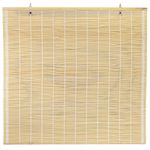 ORIENTAL Furniture Matchstick Cordless Window Shade - Natural 36" W