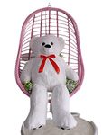 Lee's Brothers 100cm / 39 Inch White Plush Teddy Bear, Soft Large Stuffed Animal,4 Sizes/Colours Option