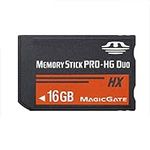 SHEAWA Memory Stick MS Pro Duo Memory Card for Sony 8GB 16GB 32GB PSP and Cybershot Camera (16GB)