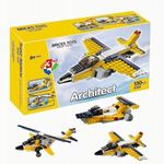 Bestie toys Building Block Brick Educational DIY Toys Models Construction Set | Interactive Toy for Boys & Girls STEM Toys for Kids 6 7 8 9 10 11 12 Year Old Kids (Super Aeroplane)