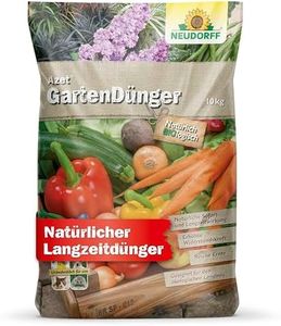 Neudorff Azet GartenDünger – Bio Gartendünger fördert die Blühkraft und reiche Ernte aller Gartenpflanzen mit natürlicher Sofort- & Langzeitwirkung, 10 kg