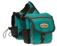 Weaver Leather Trail Gear Pommel Bags, Teal, 15501-49