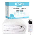 PREMIUM Massage Table Warmer - 31" x 71" with 5 Heat Settings, 12 Ft Cord and Overheat Safeguard System, Massage Table Heating Pad, Massage Bed Warmer Thick Fleece Pad, Bed Warmer for Spa Table