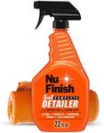 Nu Finish 5-in-1 Complete Detailer Spray and Microfiber Towel (2 Items) - 22 fl oz, Car Detailing Spray and Microfiber Cleaning Towel (AMZNF5INKIT)