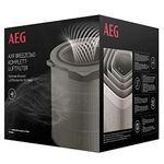 AEG AFDBRZ4 Breeze360 Filter (Suitable for AX91-404DG Air Purifier, Eliminates 99.9% of Bacteria, Efficient Against Odours, Pure Air, Optimal Filtration, Long Life, Grey)