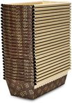 Honey-Can-Do 2591 Junior Loaf Pan, 25-Pack, 6-Inches x 2.5-Inches x 2-Inches