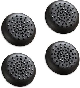 Fosmon Silicone Thumb Stick Analog Controller Grip Caps (4 Pack/2 Pair) Compatible with Xbox One Controllers, Elite Controller (Black)