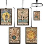 4Pcs Vintage Tarot Car Air Freshene