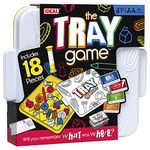 IDEAL | The Tray Game: Will you remember WHAT was WHERE?! | Family Games | For 2+ Players | Ages 7+