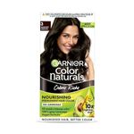 Garnier Color Naturals Creme Hair Color - Shade 3 Darkest Brown (70ml + 60g)