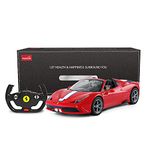 RASTAR Ferrari Remote Control Car, 1/14 Ferrari 458 Special A Red Toy Car - Convertible, Auto Open/Close