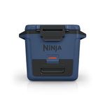 Ninja FrostVault 30qt Hard Cooler with Dry Zone, Integrated Fridge-Temp Dry Storage Drawer, Premium Heavy-Duty Insulated Cooler, Keeps Ice for Days, Lakeshore Blue, FB131CBL