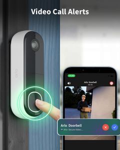 Arlo Wireless Doorbell Camera – White Video Security