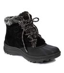 BareTraps Womens Augustina Cold Weather Water Repellent Ankle Boots, Black, 5