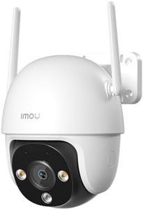Imou 3MP CCTV Camera for Home Outdoor, 360° Security WiFi Camera, Full Color Night Vision 30M, Human Detection, 2-Way Talk, Siren Alarm, Compatible with Alexa, Supports 512GB SD Card, IP66, DK7